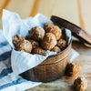 Snickerdoodle No-Bake Protein Balls