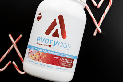 White Chocolate Peppermint Protein Bowl