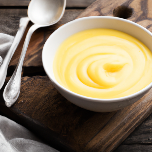 High-Protein Caramel Peanut Butter Custard
