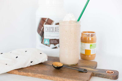 Chocolate Peanut Butter Almond Shake