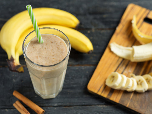 Vegan Chocolate Peanut Butter Banana Shake Recipe