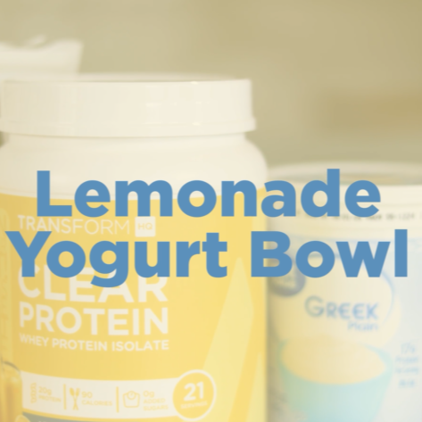 Lemonade Yogurt Bowl Recipe