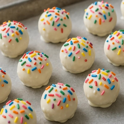 Cake Batter Balls Recipe