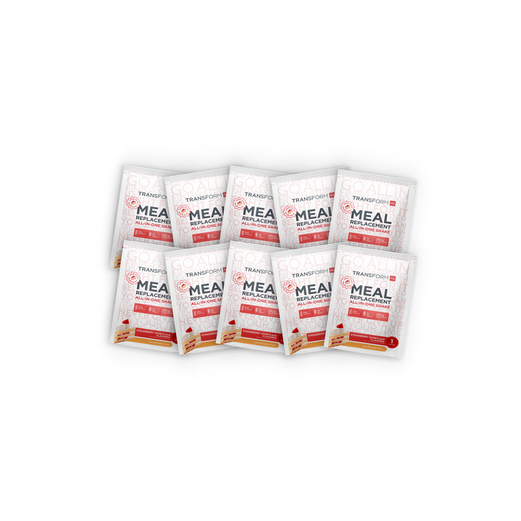 10 Strawberry Shortcake Shake Packs