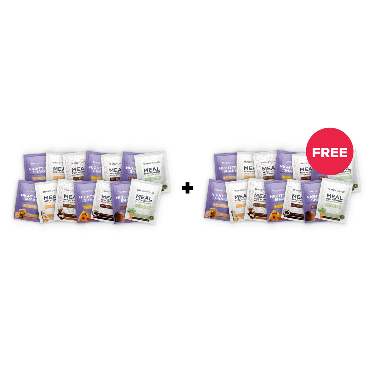 Buy 14 Single-Serving Shake Packs, Get 14 Free