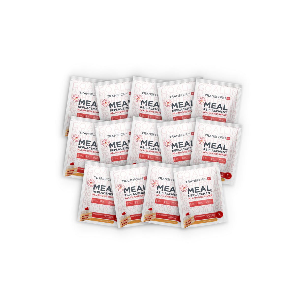 14 Strawberry Shortcake Shake Packs