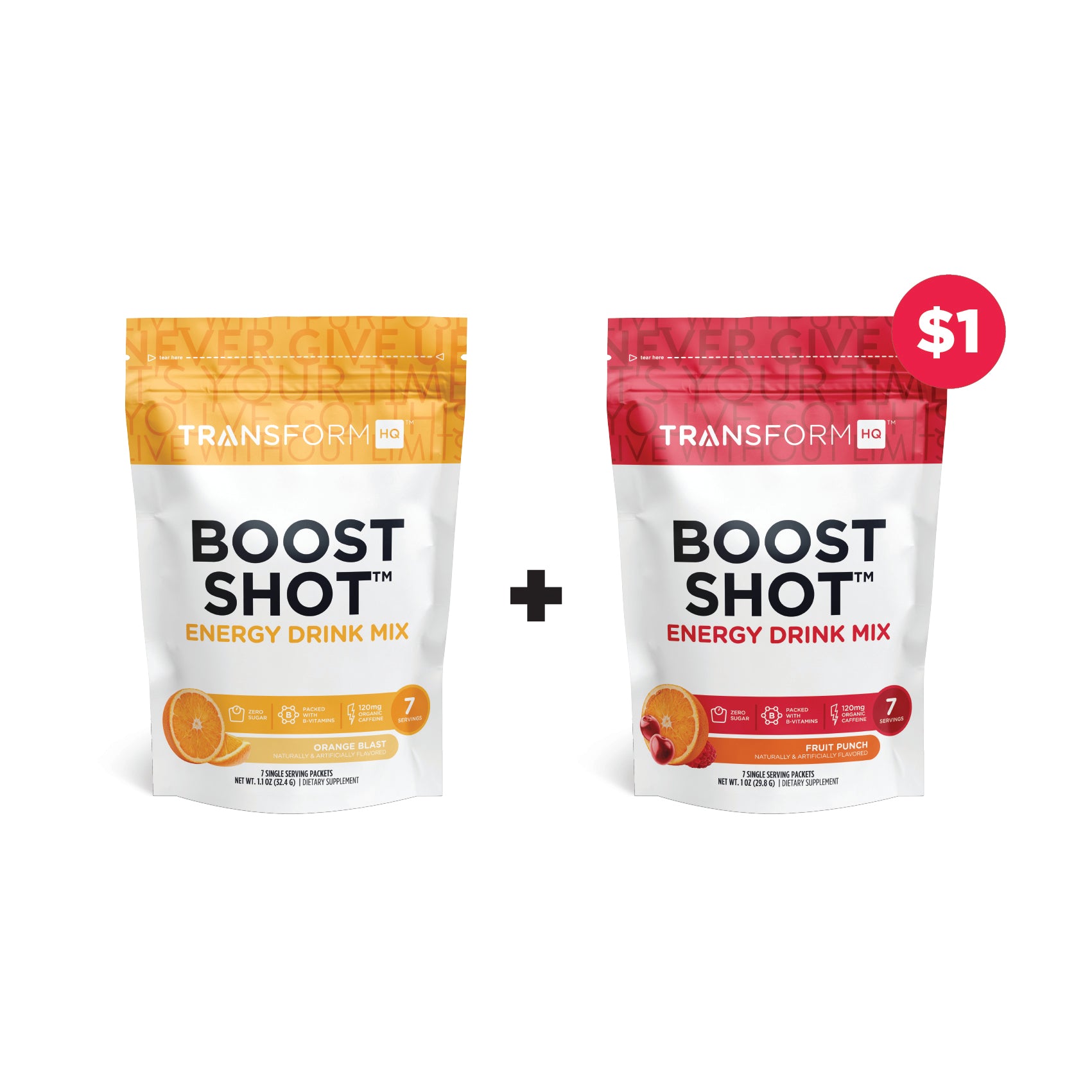 Buy 7-Serving Boost Shot, Get 1 for $1 - TransformHQ