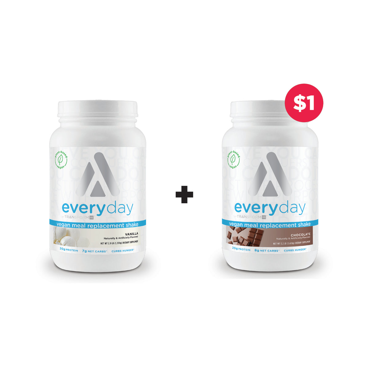 Buy Vegan Shake, Get 1 for $1