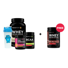 4-Week Workout Stack + Free 7-Serving Whey Protein