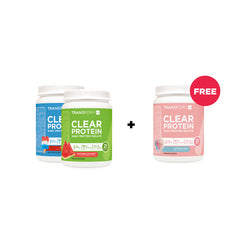 Buy 2 Clear Protein, Get 1 Free