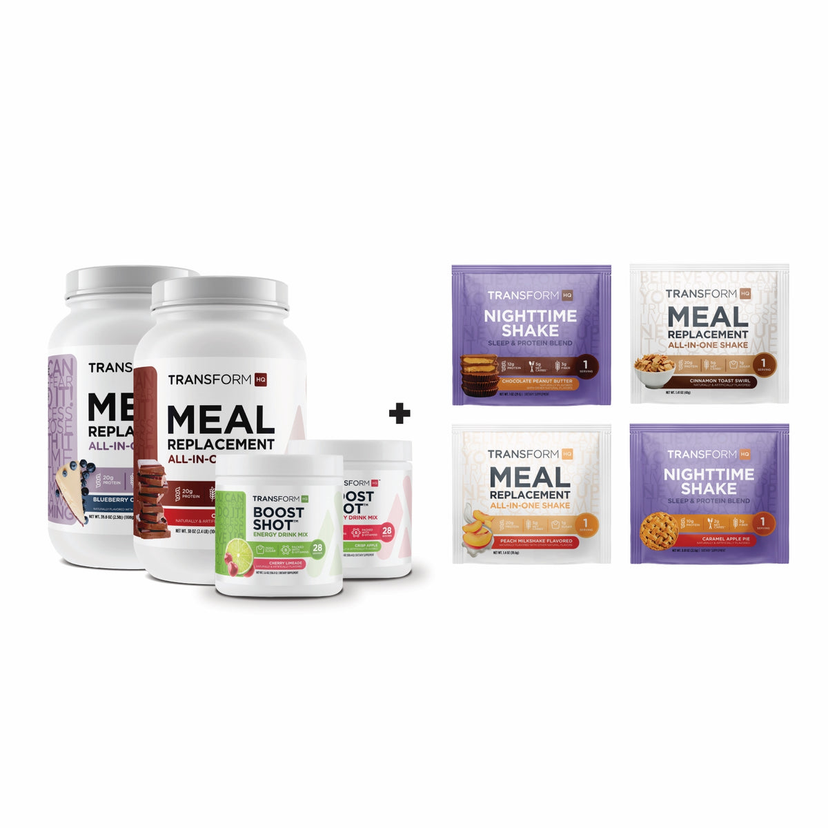 2 Shakes, 2 Boost Shot + 4 Single-Serving Shake Packs ($95 Off)