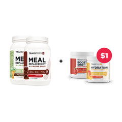 Buy 2 Shakes, Get Boost Shot + Hydration for $1