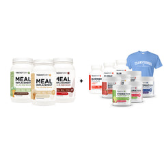 Buy 3 Shakes, Get 3 Boost Shots, 3 Hydrations, 3 Burner Plus & College T-Shirt Free