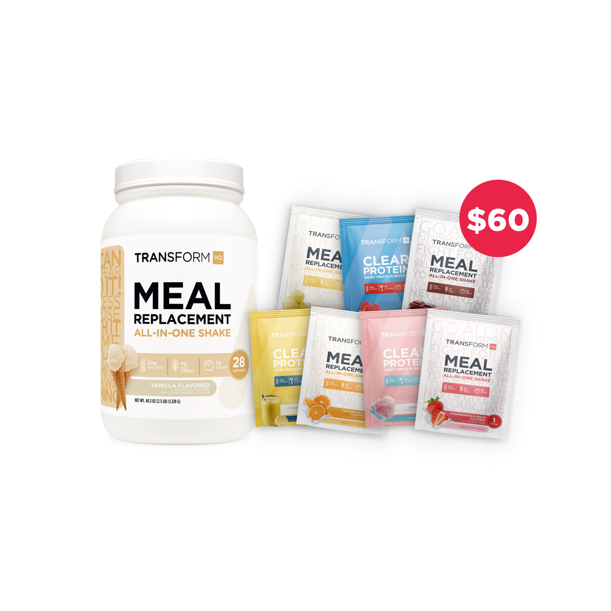 5 Weeks of Protein for $60