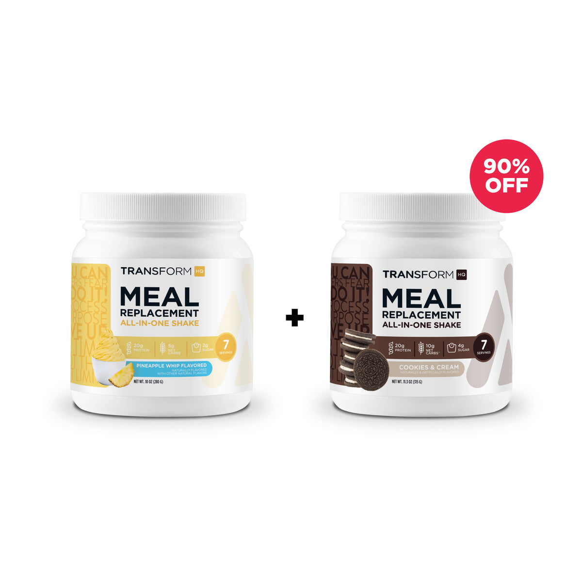 Buy 7-Serving Shake, Get 7-Serving Shake for 90% Off
