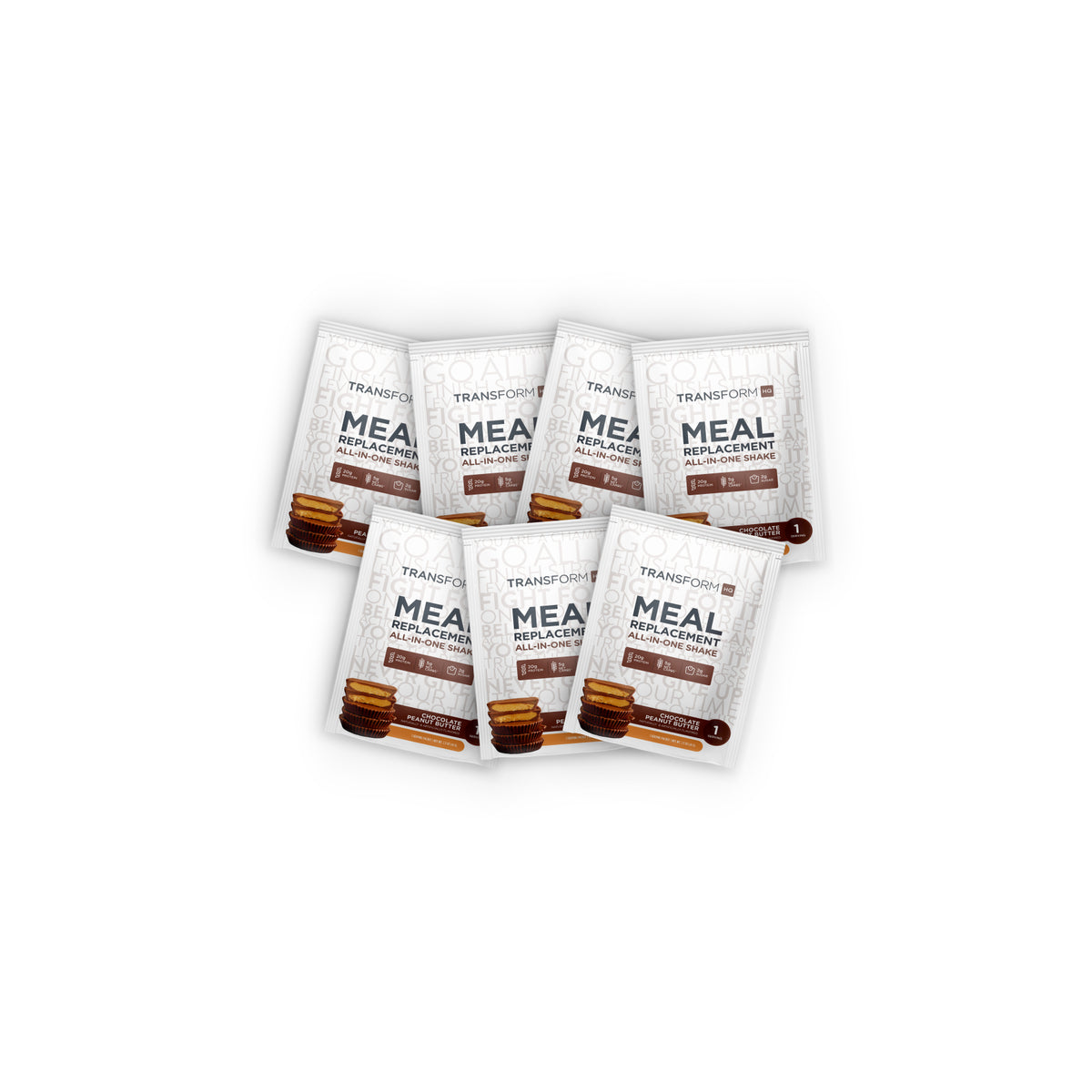 7 Chocolate Peanut Butter Shake Packs