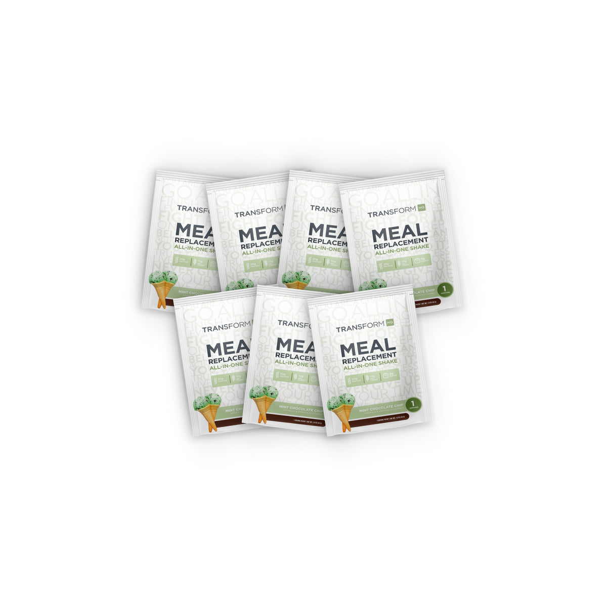 7 Mint Chocolate Chip Shake Packs