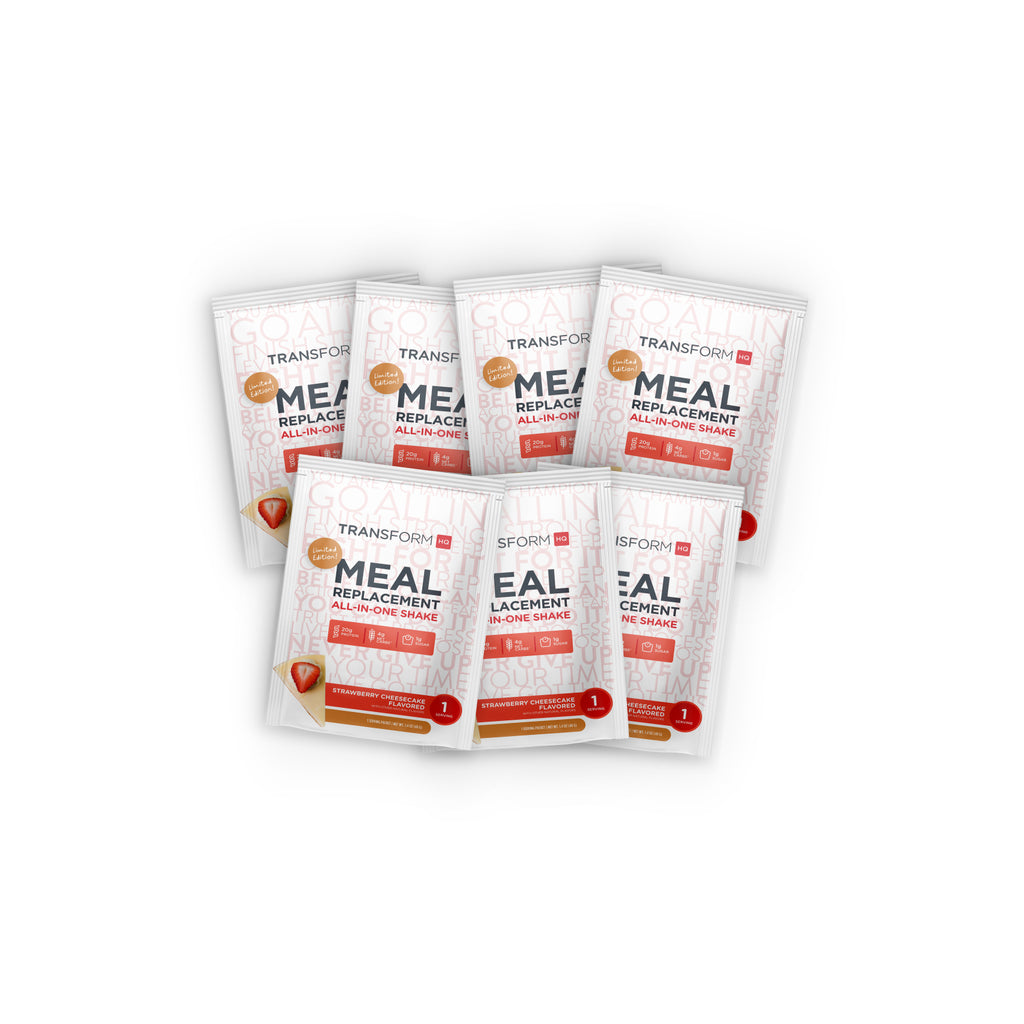 7 Strawberry Cheesecake Shake Packs