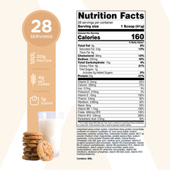 $20 Off Milk & Cookies Shake + 7 Shake Packs Free