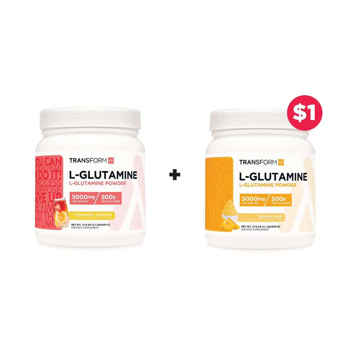 Buy L-Glutamine Powder, Get 1 for $1