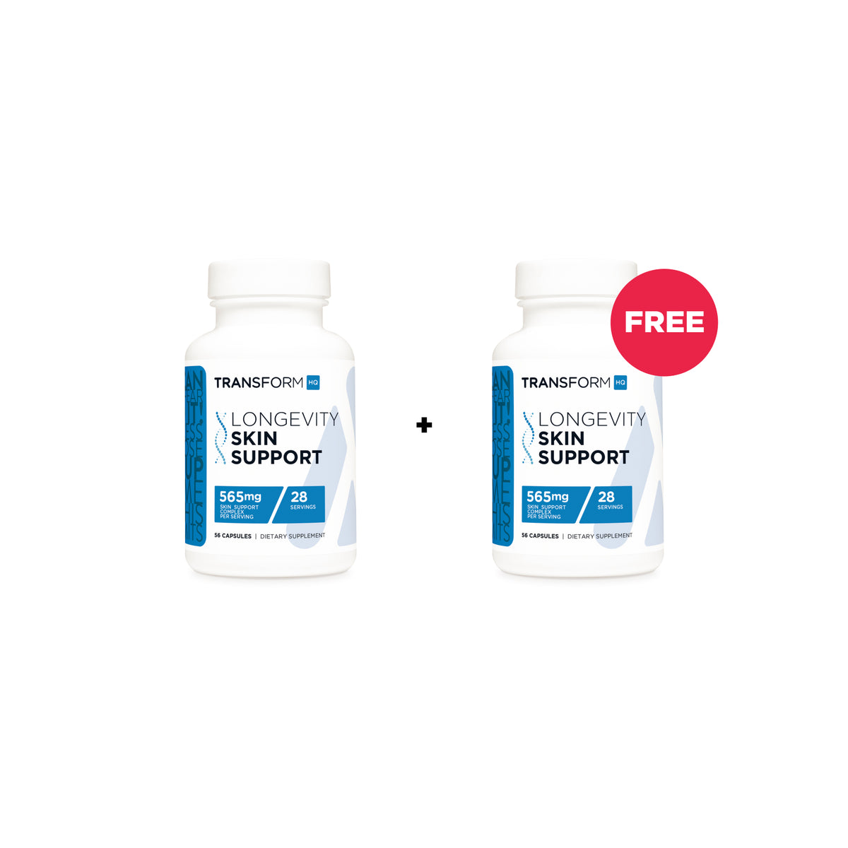 Buy 1 Longevity Skin Support, Get 1 Free