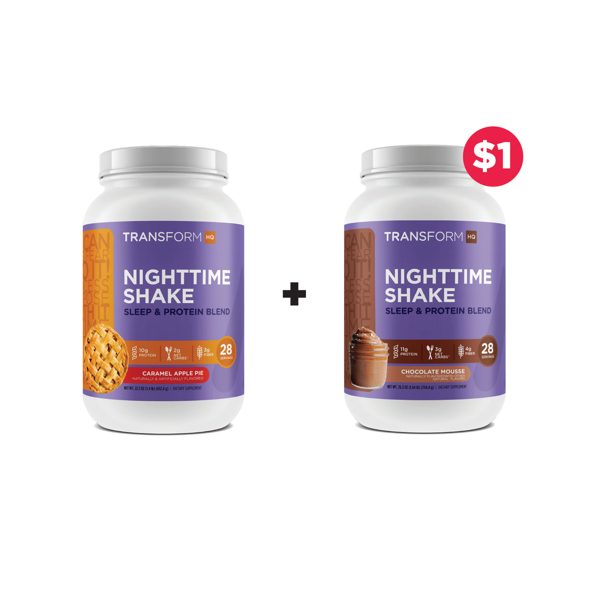 Buy 1 Nighttime Shake, Get 1 for $1
