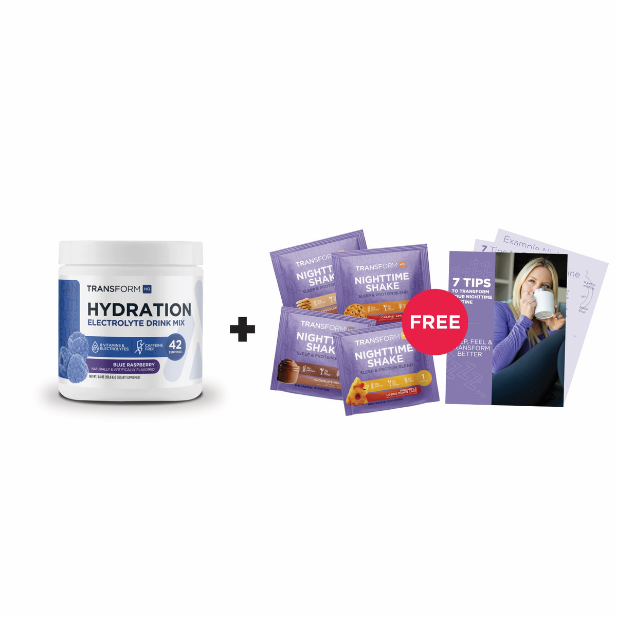 30% Off Hydration + 4 Nighttime Shake Packs Free