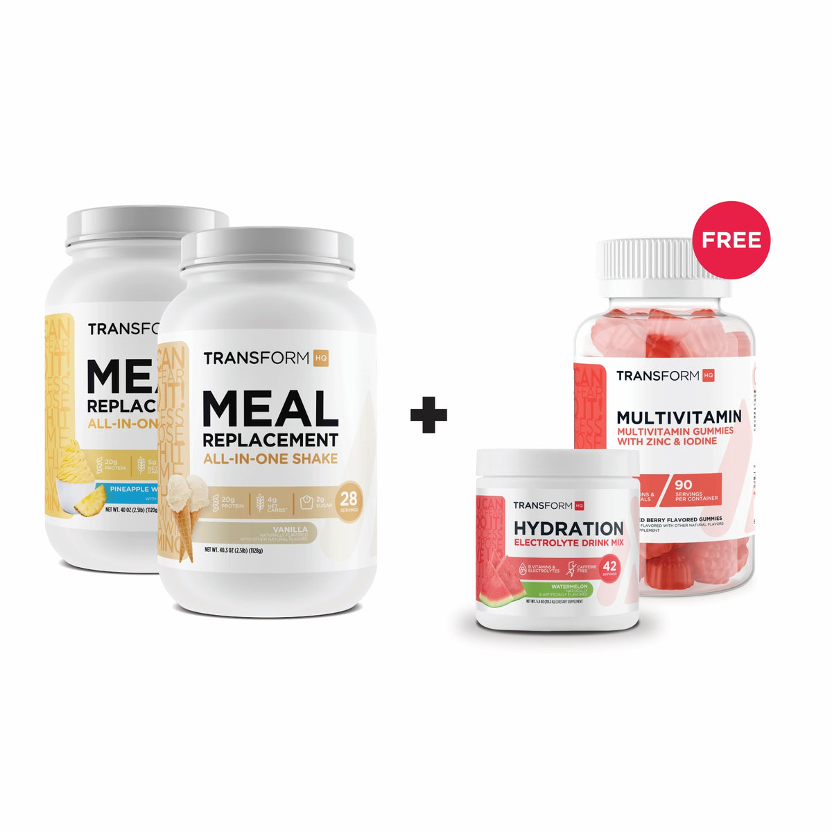 Buy 2 Shakes, Get Hydration + Gummy Free