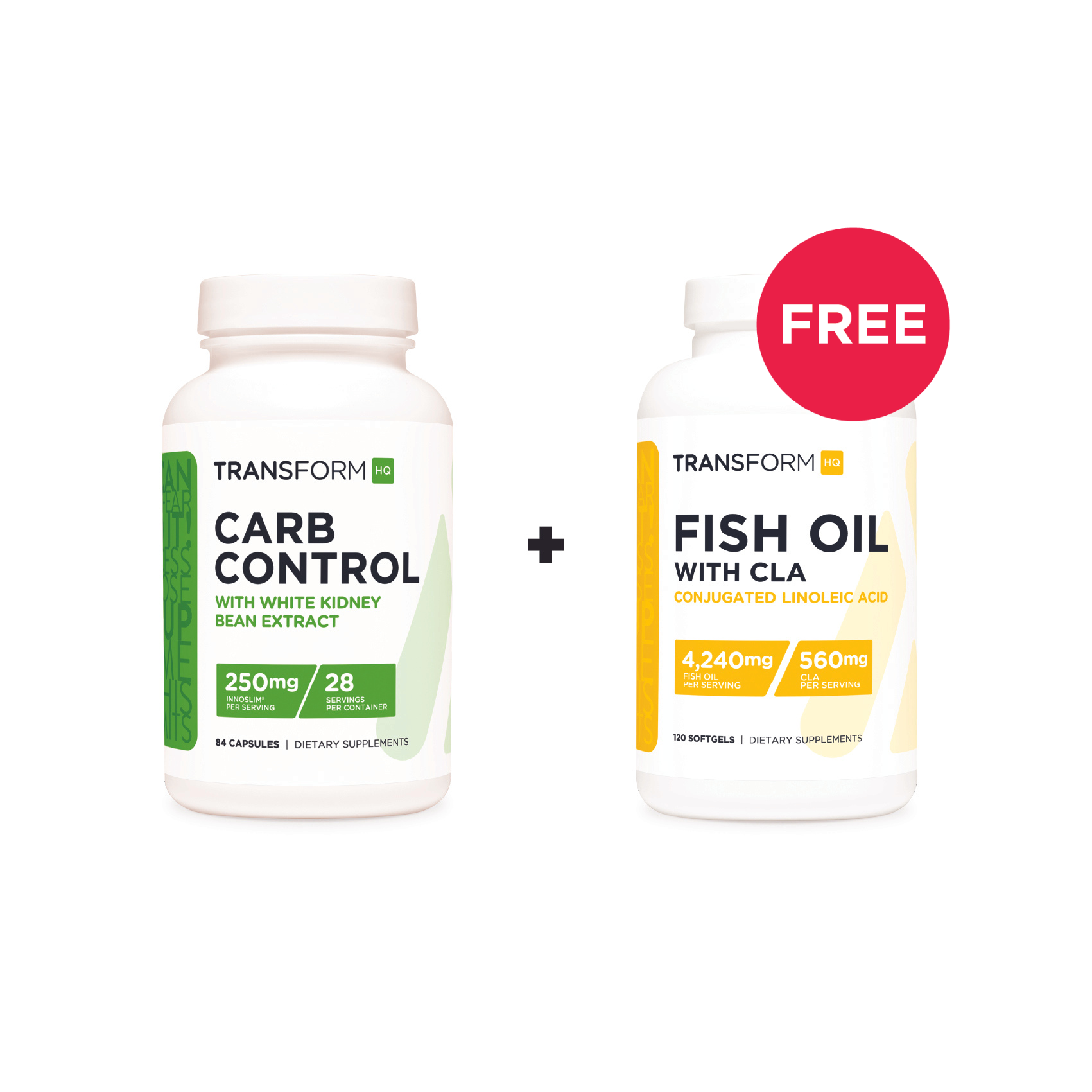 Buy 1 Pill Supplement, Get 1 Free - TransformHQ