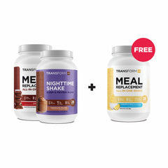 Buy 2 Meal Replacement/Nighttime Shakes, Get 1 Free