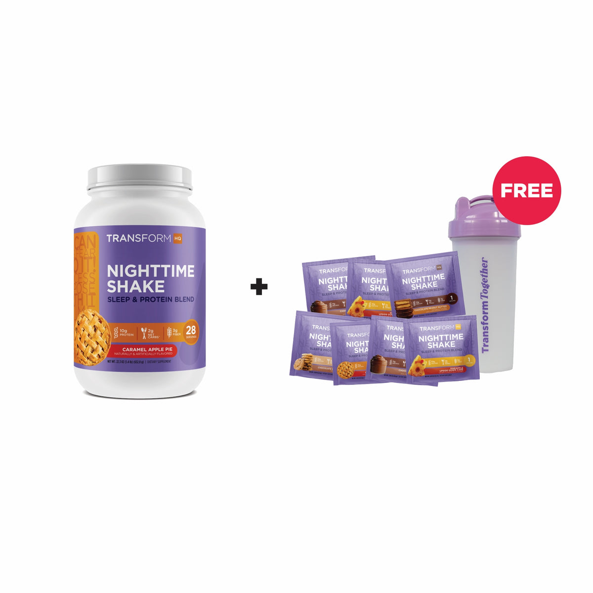 Buy Nighttime Shake, Get 7 Nighttime Shake Packs & Shaker Free