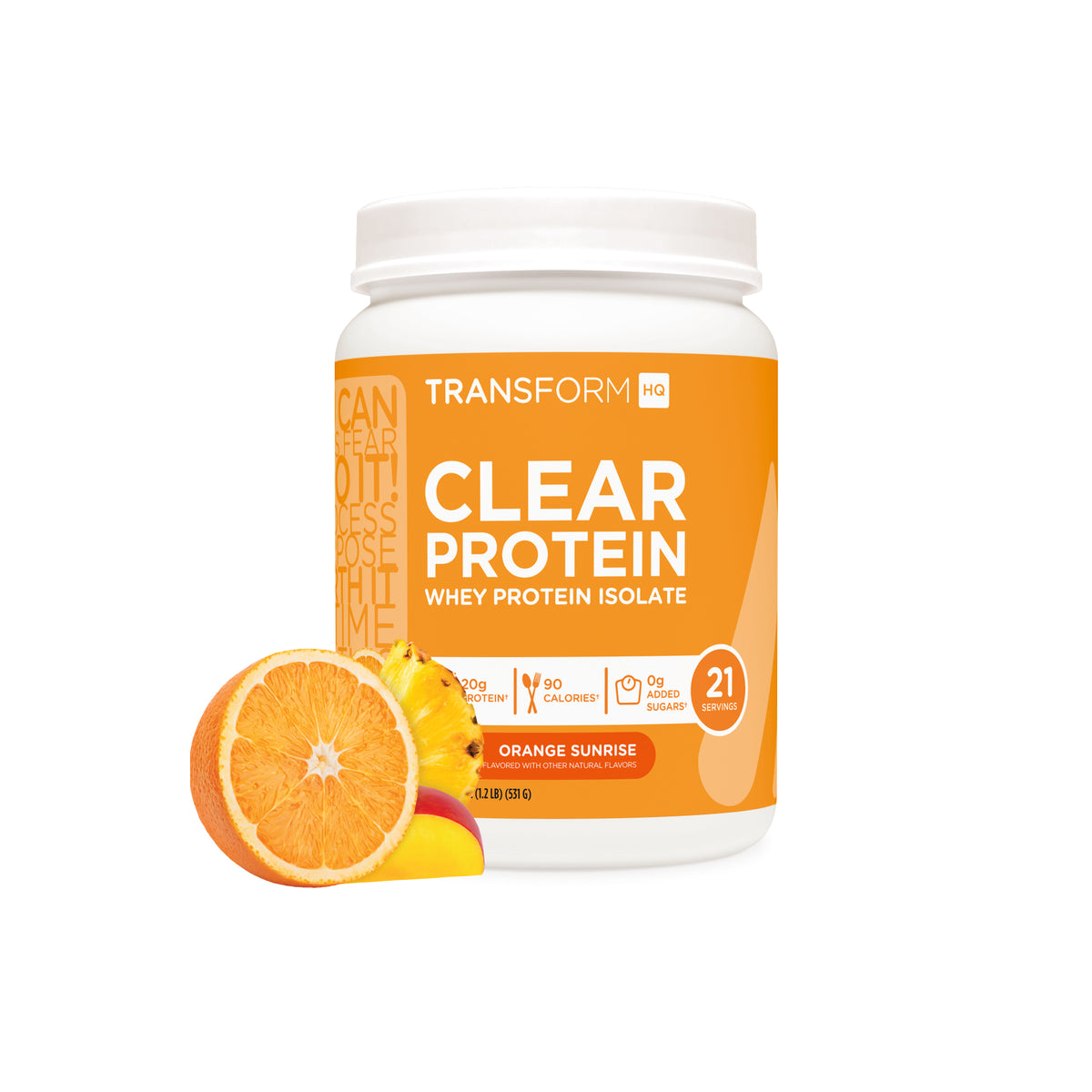 Orange Sunrise Clear Protein