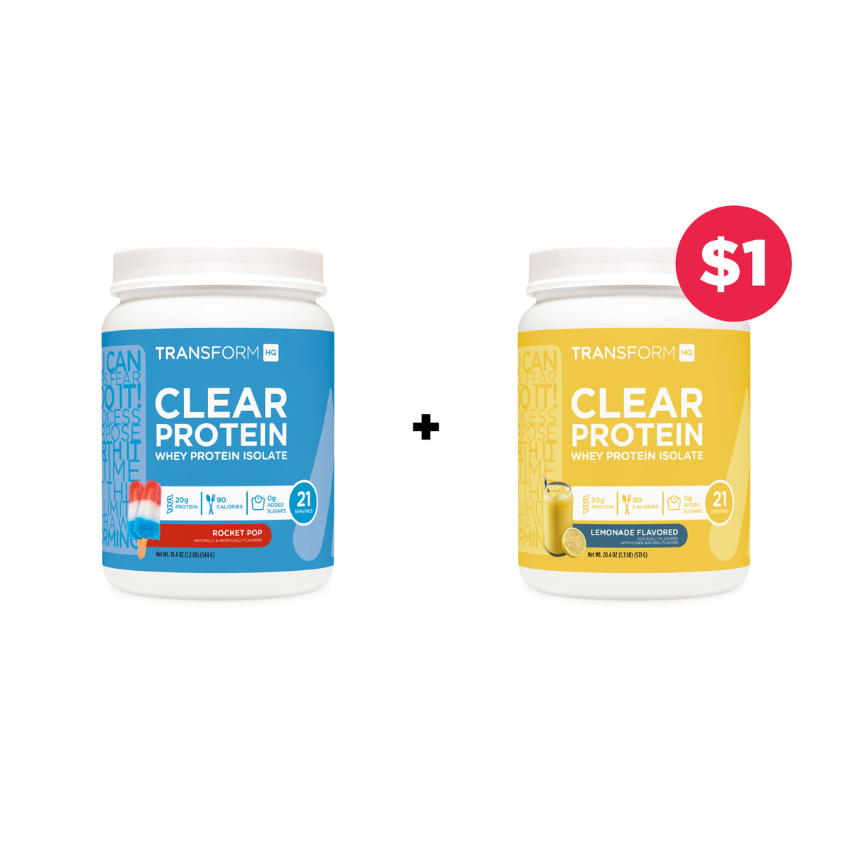 Buy Clear Protein, Get 1 for $1