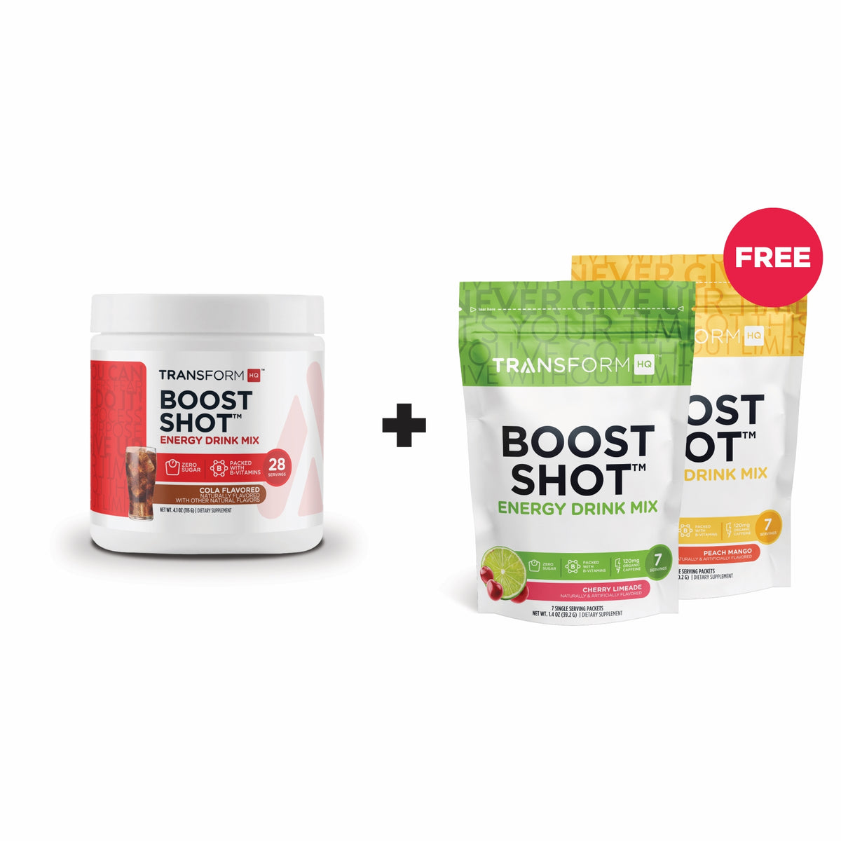 30% Off Cola Boost Shot + 2 Free 7-Serving Boost Shot Bags