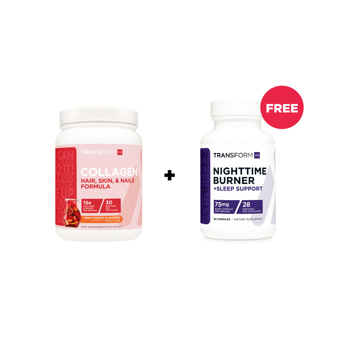 Buy Collagen, Get Nighttime Burner Free