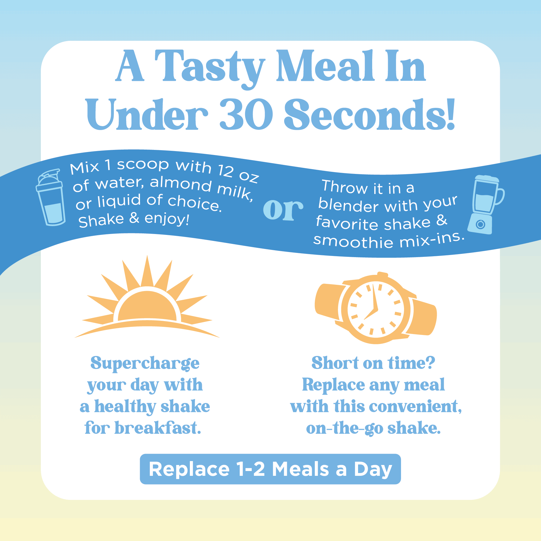 Low Carb Meal Replacement Shakes - TransformHQ