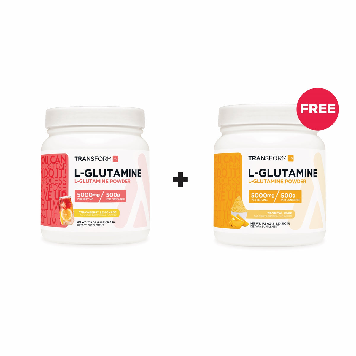 Buy 1 L-Glutamine Powder, Get 1 Free