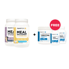 Buy 2 Shakes, Get Longevity Creatine, Skin Support, & Brain Support Free