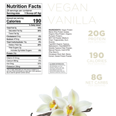 14 Vegan Vanilla Shake Packs