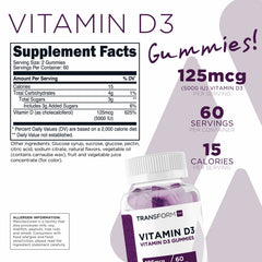 Vitamin D3 Gummies (20% Off)