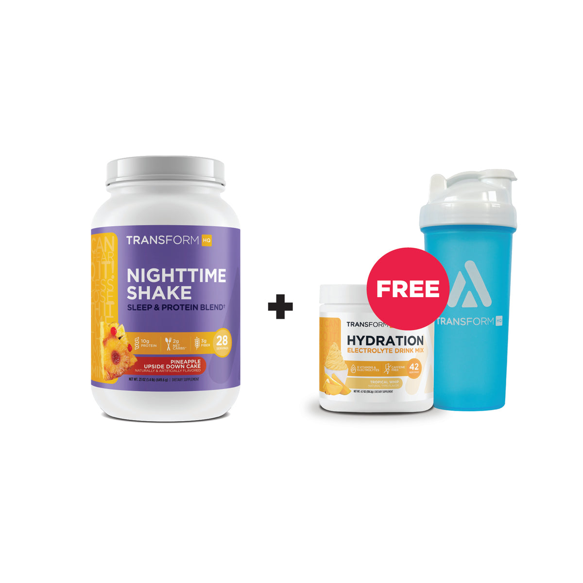 Buy Nighttime Shake, Get Hydration & Shaker Free