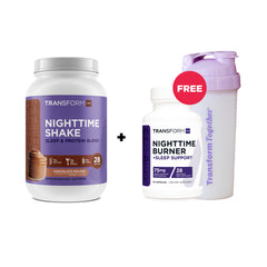 Buy Nighttime Shake, Get Nighttime Burner + Shaker Free