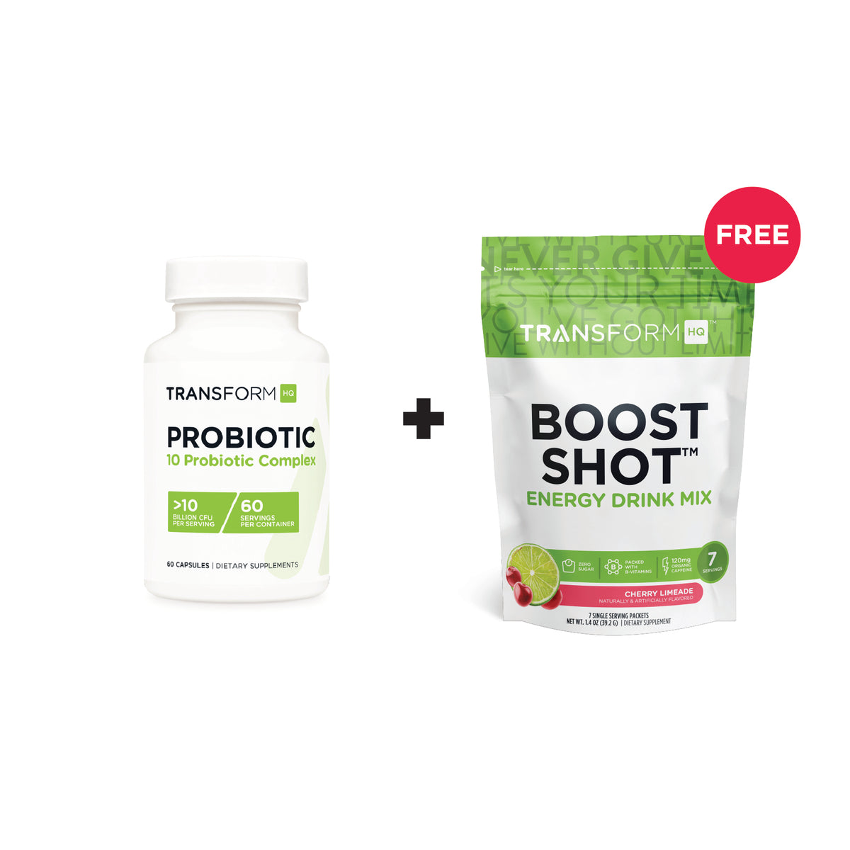 30% Off Probiotic + Free 7-Serving Boost Shot