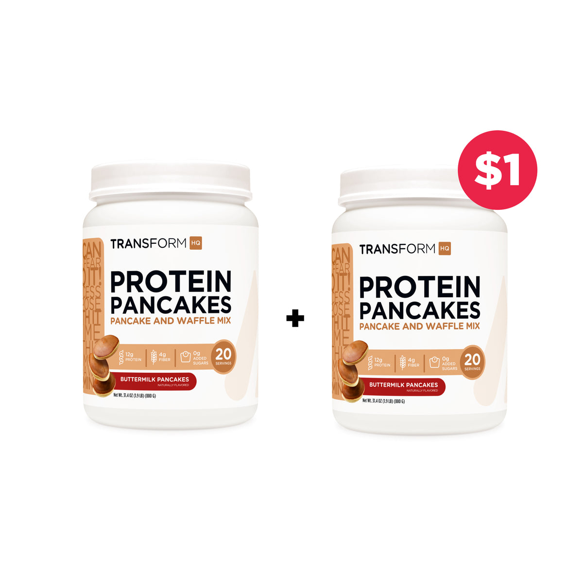 Buy Protein Pancakes, Get 1 for $1