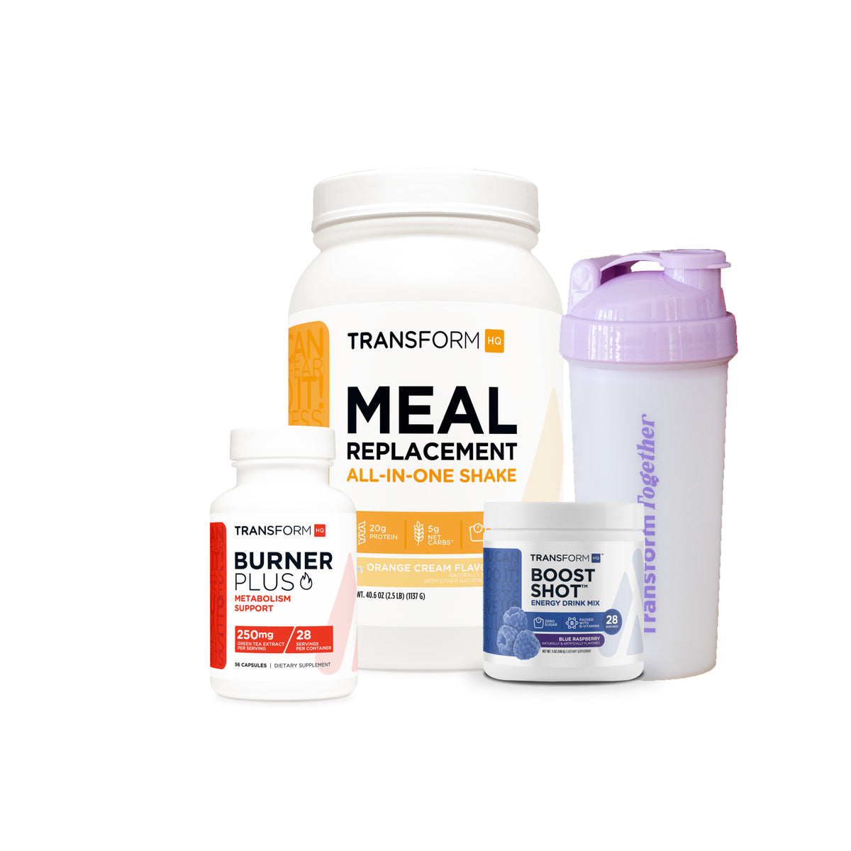 $70 Off Shake, Burner Plus, Boost Shot, & Purple Shaker