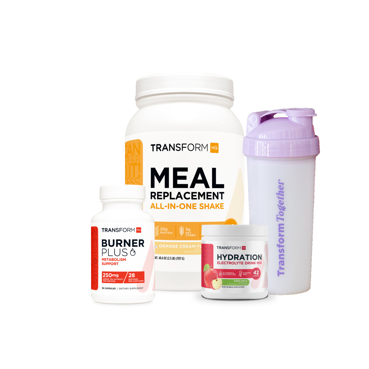 $70 Off Shake, Burner Plus, Hydration, & Purple Shaker