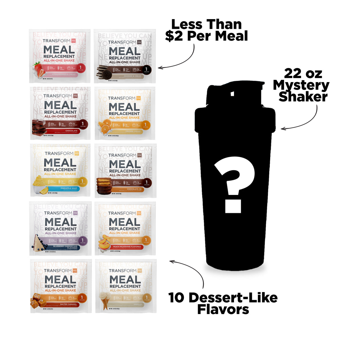 Meal Replacement Shake Variety Box