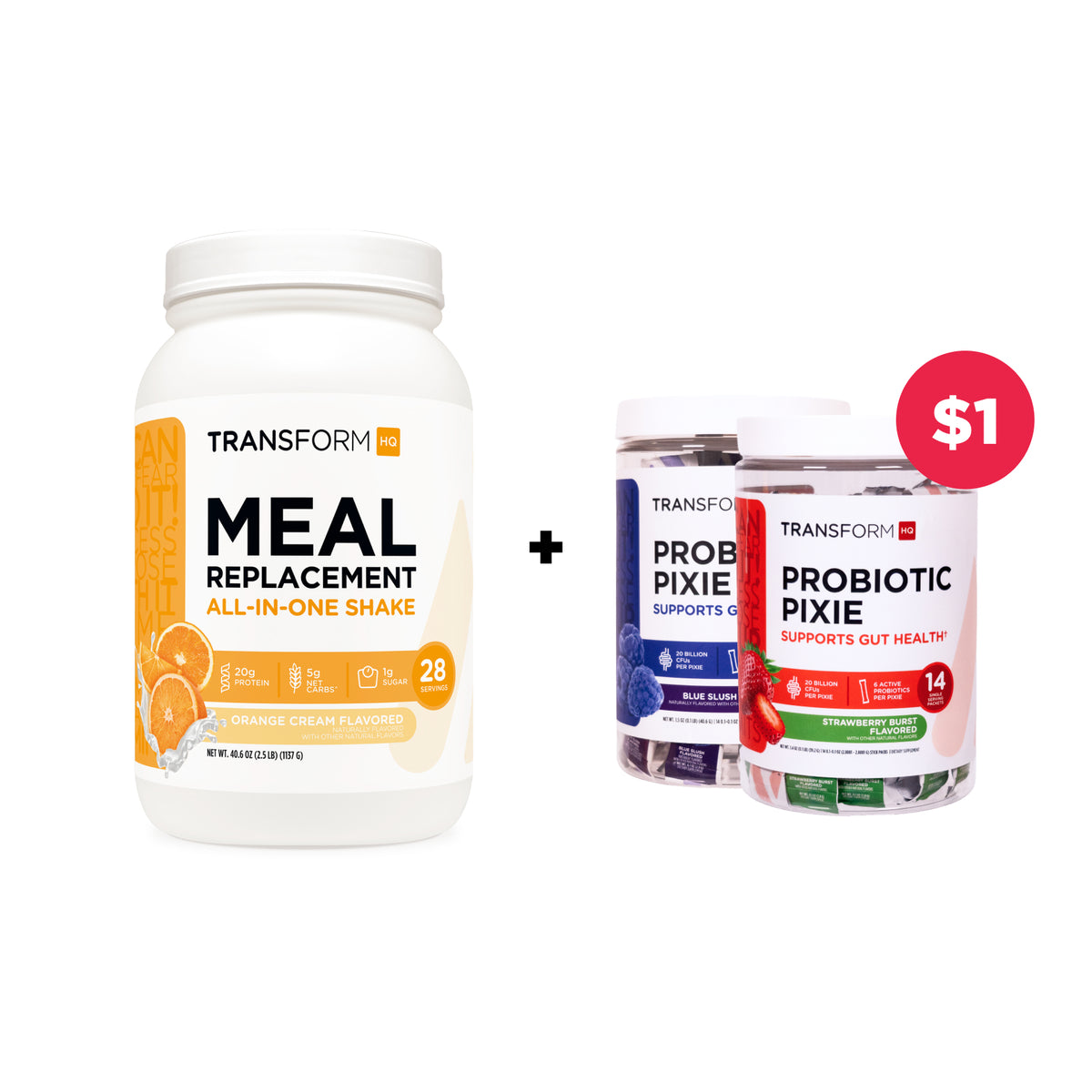 Buy Shake, Get 2 Probiotic Pixies for $1
