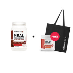 Buy Shake, Get Boost Shot and TransformHQ Tote Bag Free