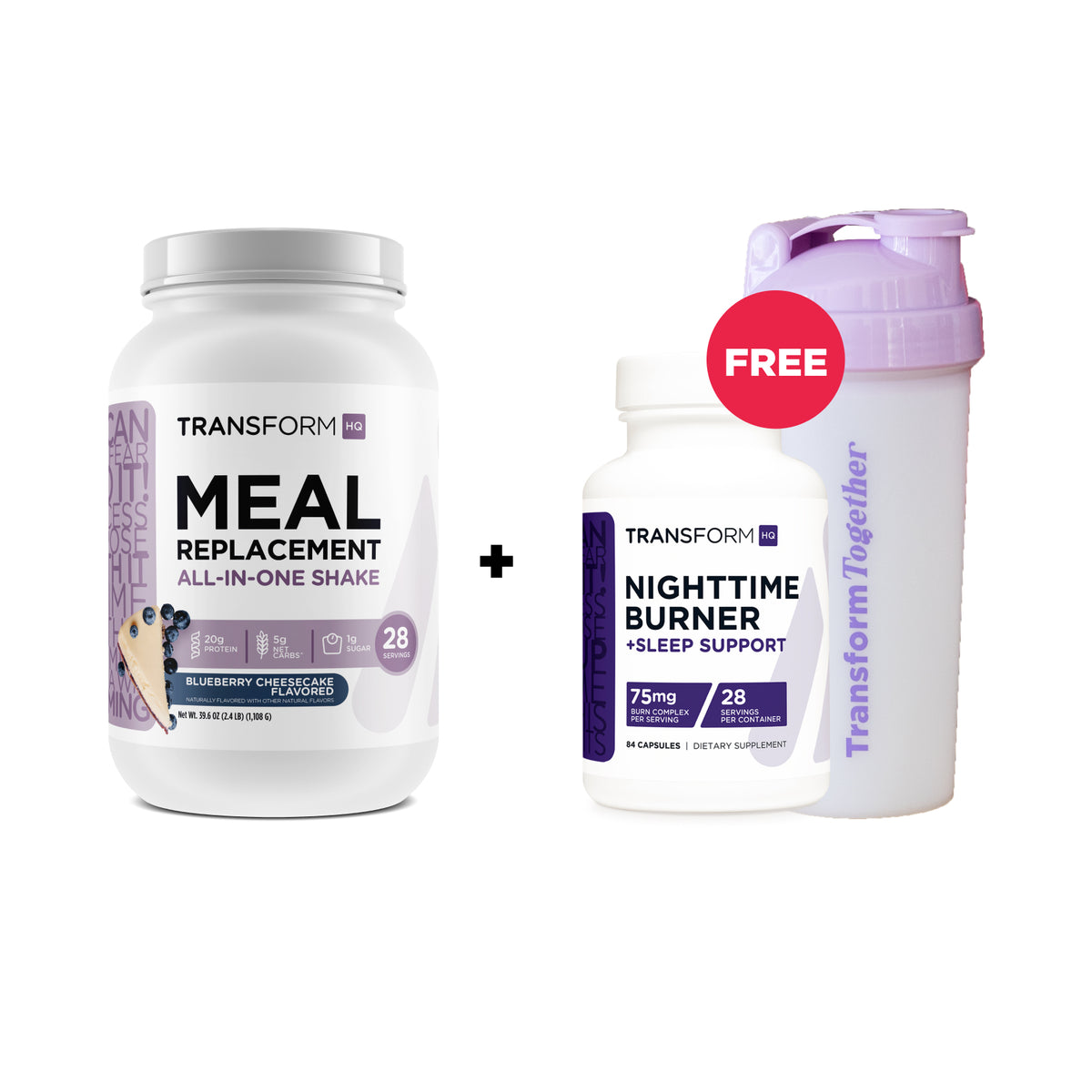 Buy Shake, Get Nighttime Burner + Shaker Free